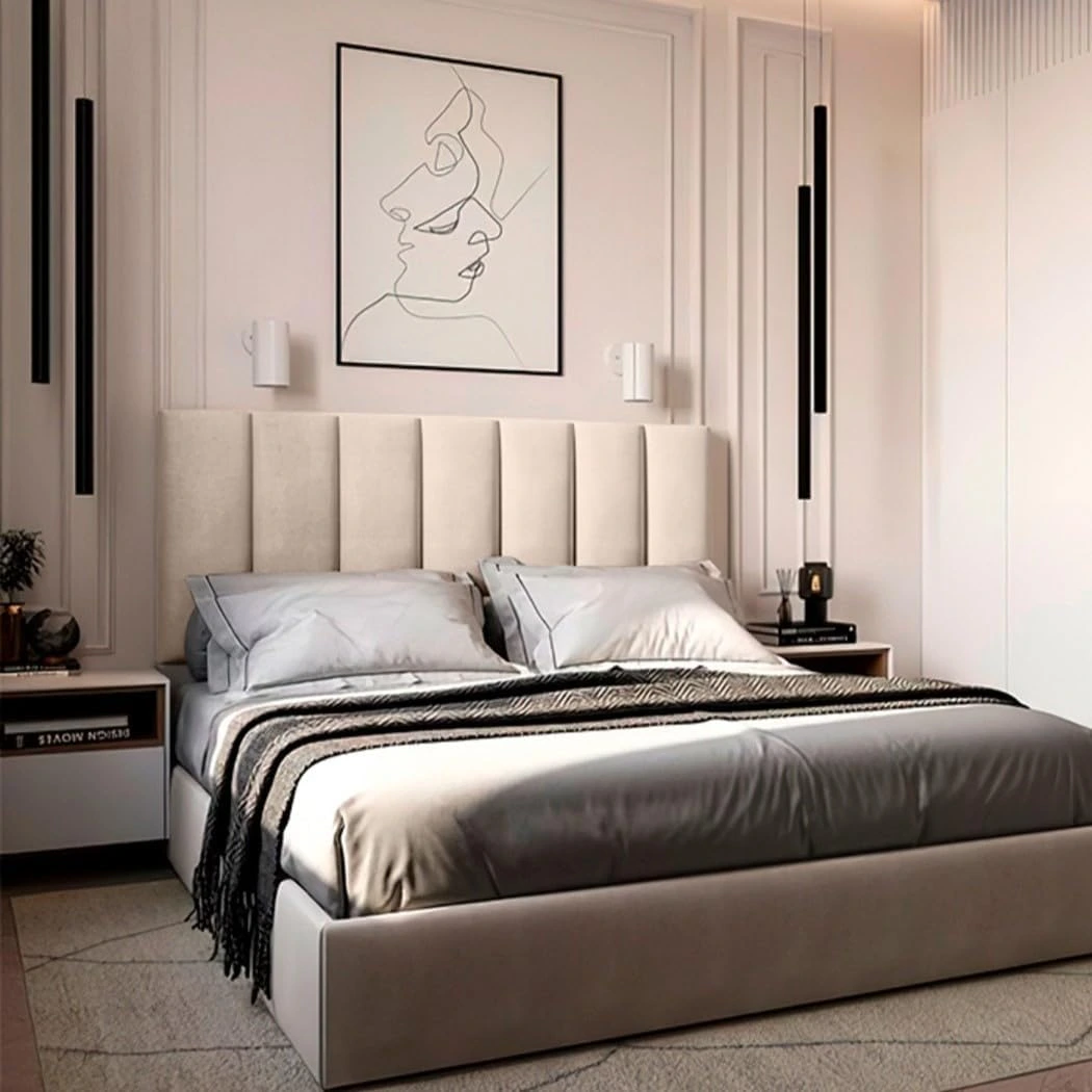 Cabeceira Modular Adesiva – prática, moderna e fácil de aplicar
