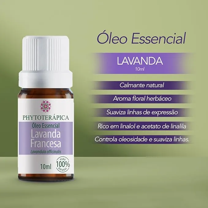 Óleo Essencial de Lavanda – relaxamento natural e melhora do sono