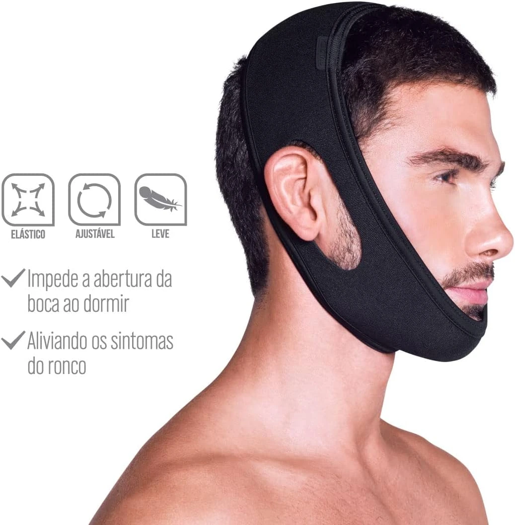 Faixa Anti-Ronco Kestal – ajustável, confortável e eficaz para reduzir ronco