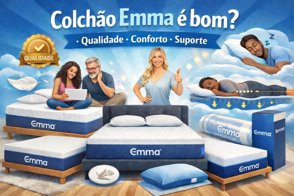 Colchão Emma é bom? Análise da marca Emma Colchões, modelos e qualidade