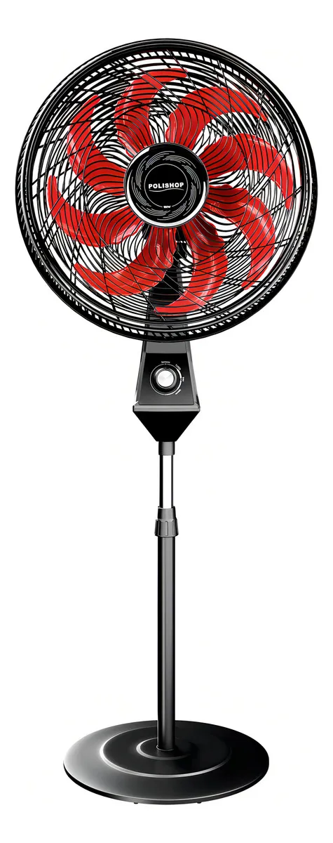 Ventilador de Coluna Polishop 8 Pás